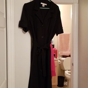 Navy business suit dress